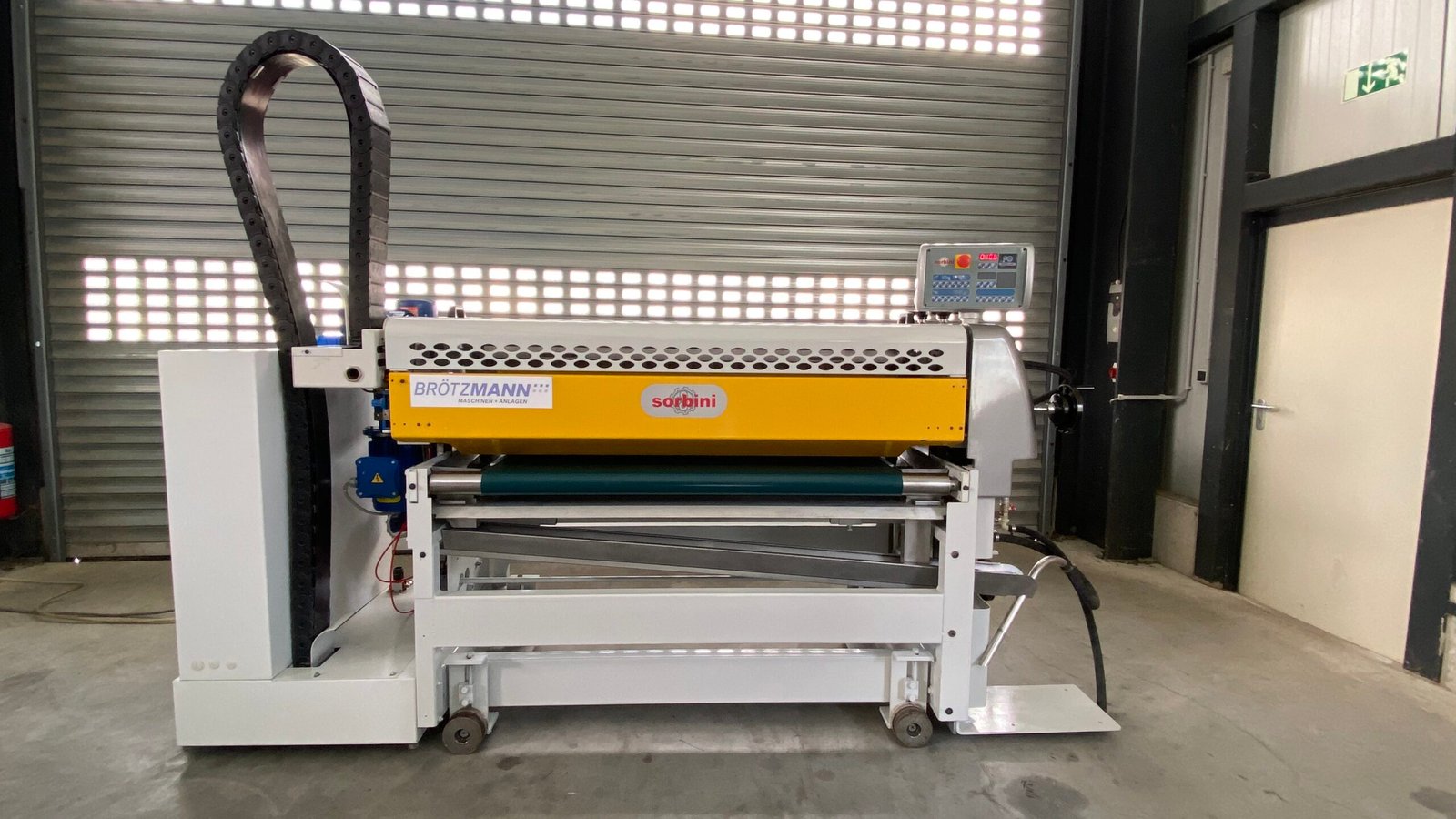 2007 m. Volelinė lakavimo mašina Cefla/Sorbini Smartcoater MF-6