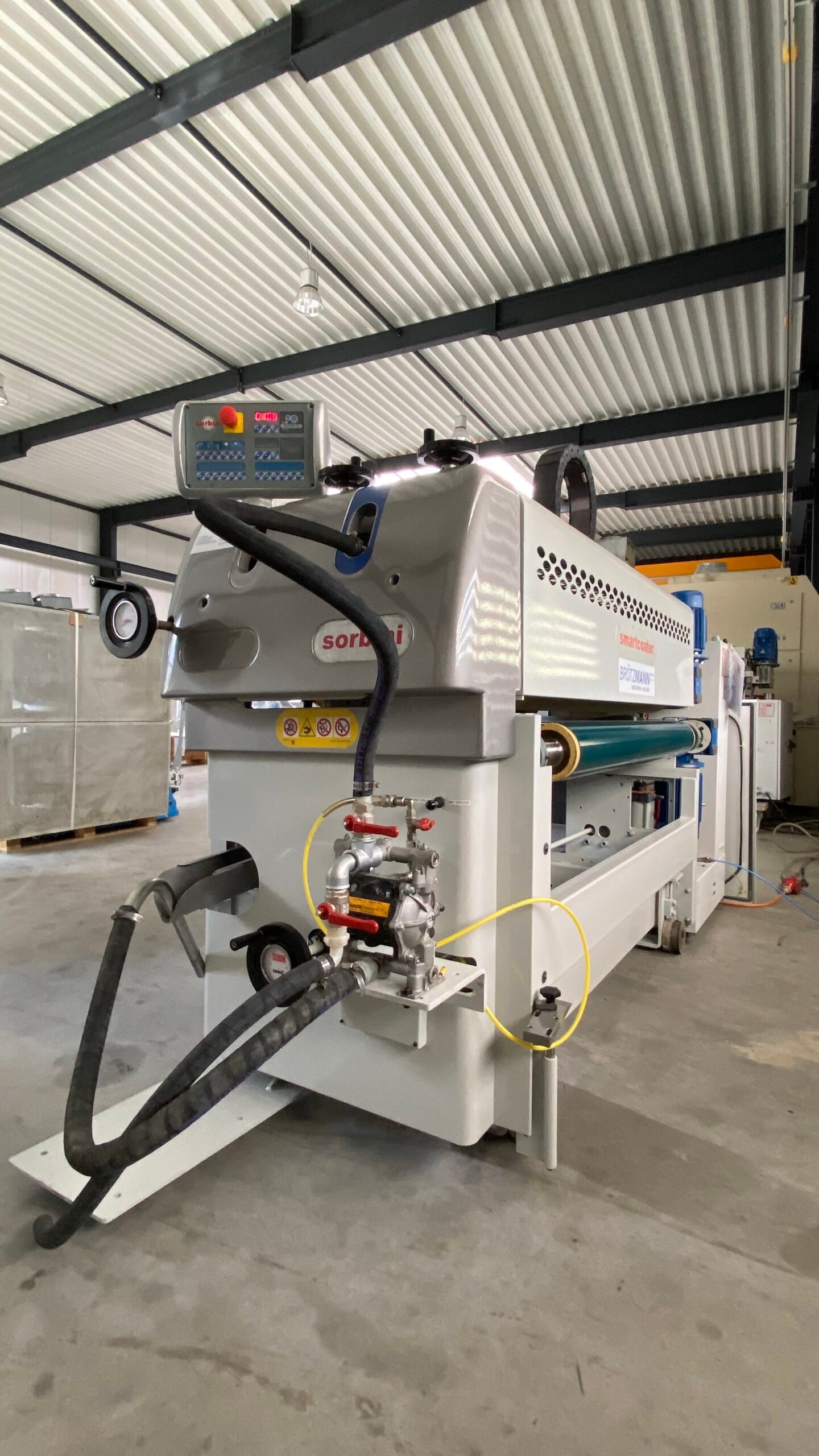 2007 m. Volelinė lakavimo mašina Cefla/Sorbini Smartcoater MF-6 - Image 4