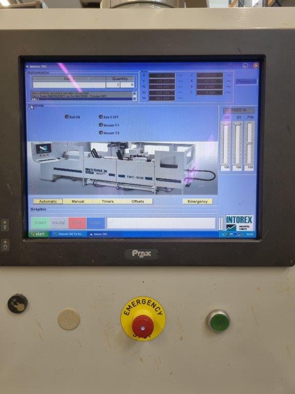 2010 m. Intorex TMC 3000 CNC apdirbimo centras su 8 (9) valdomomis ašimis - Image 4
