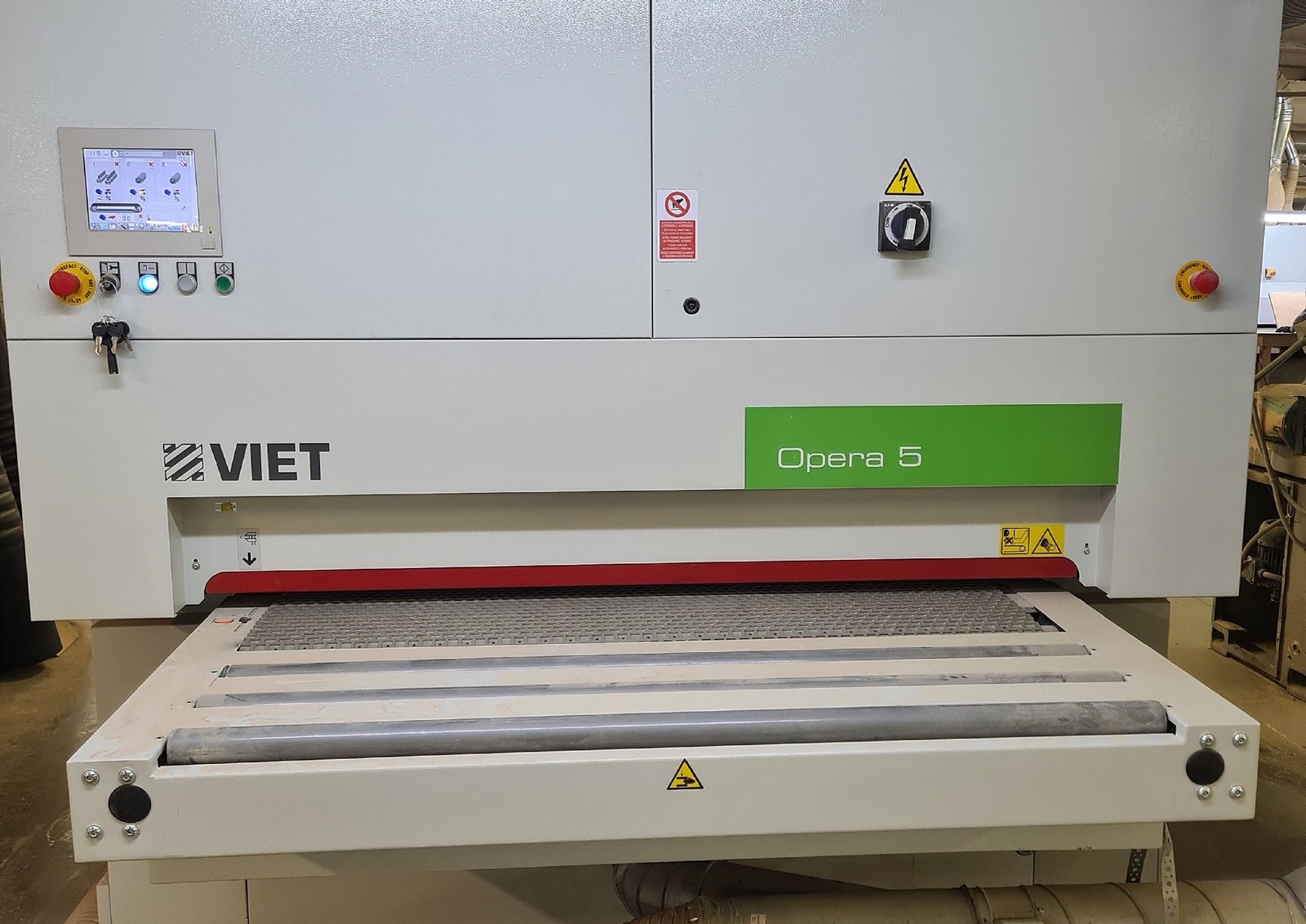 Viet Opera 5-3.3 XXL šepečių šlifavimo staklės - Image 2