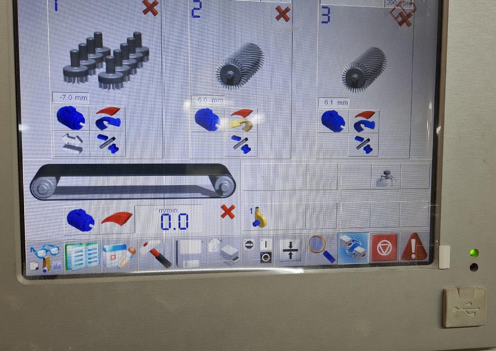 Viet Opera 5-3.3 XXL šepečių šlifavimo staklės - Image 7