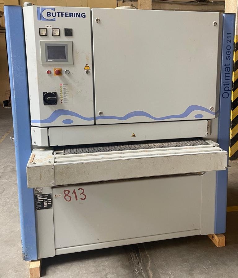 2008 m. Platus šlifavimo staklių modelis Bütfering Optimat SGO211R