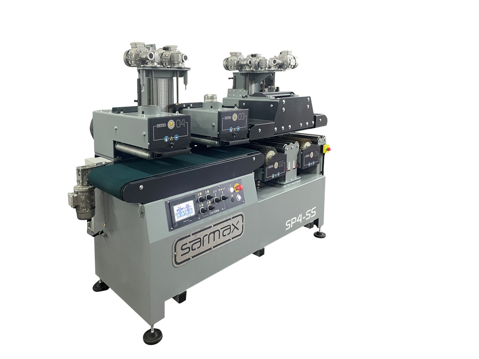 Sarmax SP4 SS 400/600 medienos struktūravimo staklės - Image 2